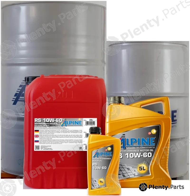 Mitan 010020 — Engine Oil RS 10W-60