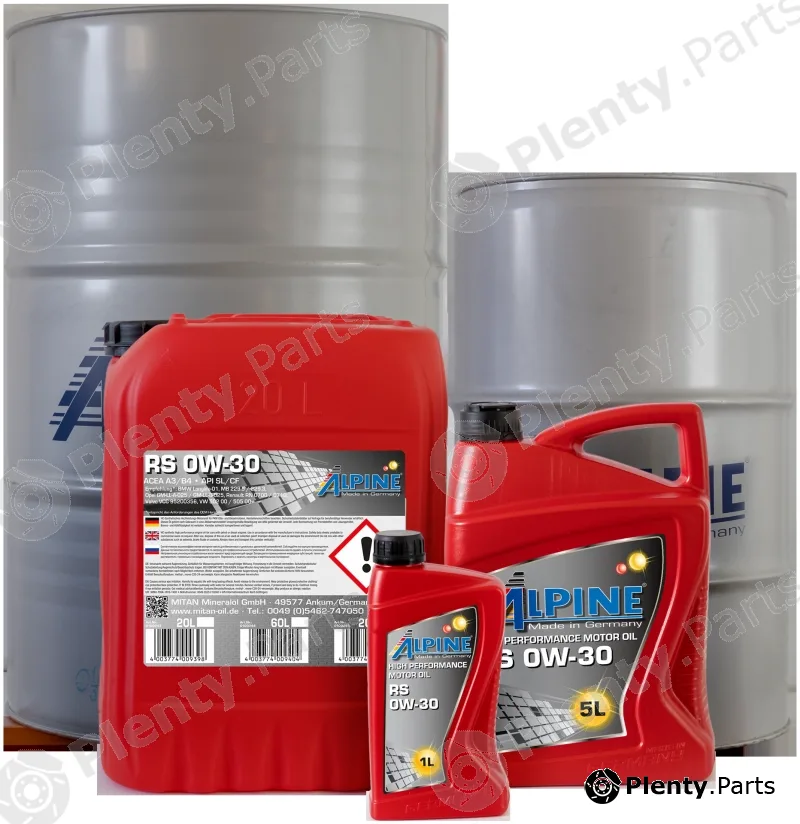 Mitan 010024 — Engine Oil RS 0W-30