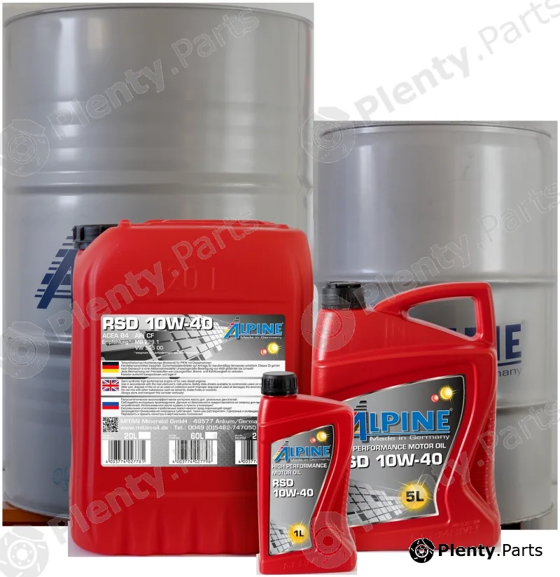 Mitan 010012 — Engine Oil RSD 10W-40