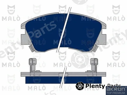 Akron-Malò 1050009 — Brake Pad Set, disc brake