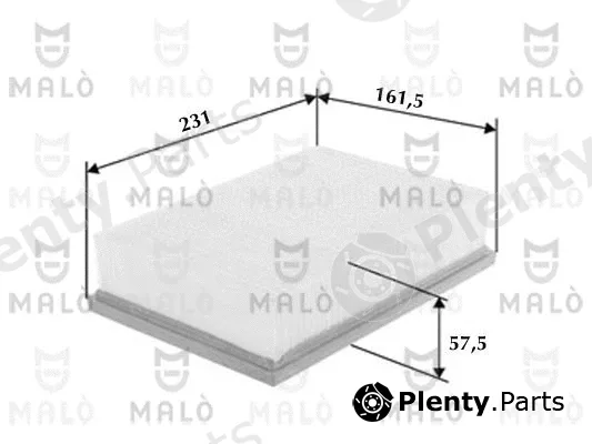 Akron-Malò 1500559 — Air Filter