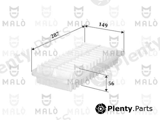 Akron-Malò 1500336 — Air Filter