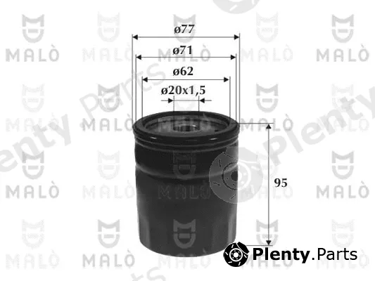Akron-Malò 1510092 — Oil Filter