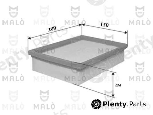 Akron-Malò 1500350 — Air Filter