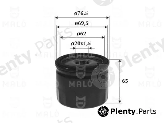 Akron-Malò 1510025 — Oil Filter