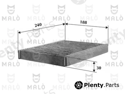 Akron-Malò 1530692 — Filter, cabin air