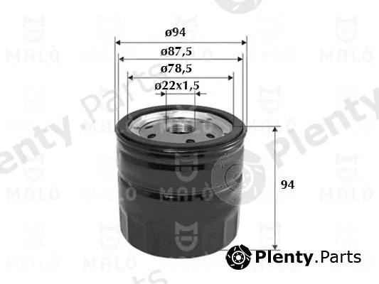 Akron-Malò 1510022 — Oil Filter