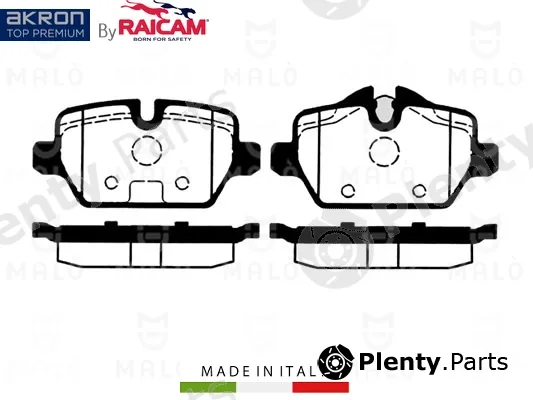 Akron-Malò 28481118 — Brake Pad Set, disc brake