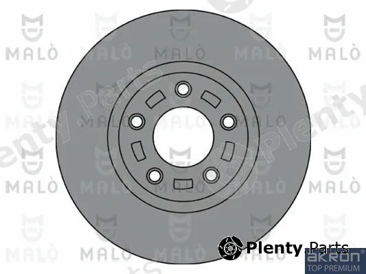Akron-Malò 1110460 — Brake Disc