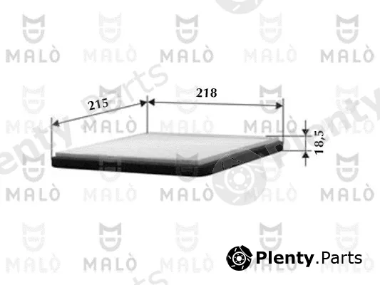 Akron-Malò 1530501 — Filter, cabin air