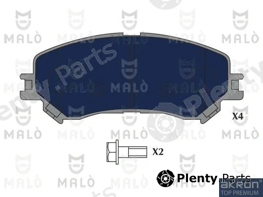 Akron-Malò 1051219 — Brake Pad Set, disc brake