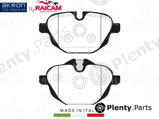 Akron-Malò 28480257 — Brake Pad Set, disc brake