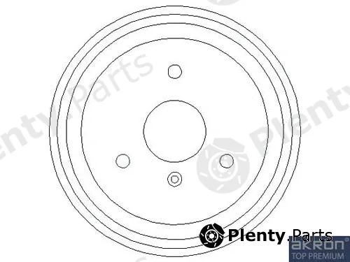 Akron-Malò 1120040 — Brake Drum