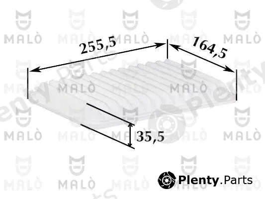 Akron-Malò 1500654 — Air Filter
