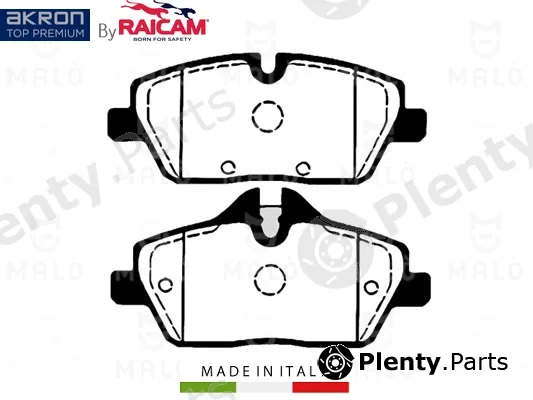 Akron-Malò 28480218 — Brake Pad Set, disc brake