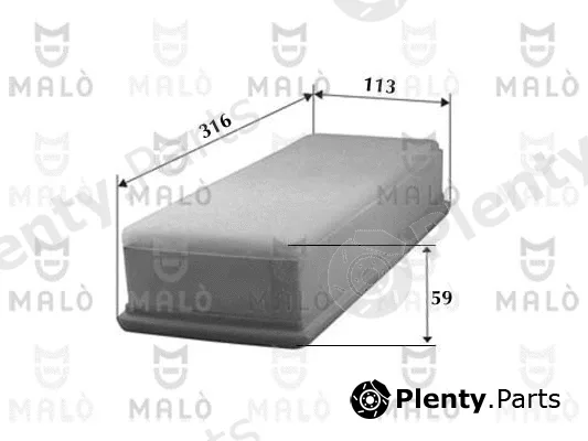 Akron-Malò 1500017 — Air Filter