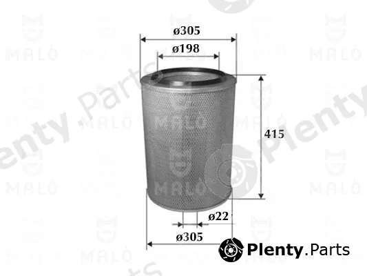 Akron-Malò 1500256 — Air Filter