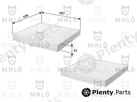 Akron-Malò 1532181 — Filter, cabin air