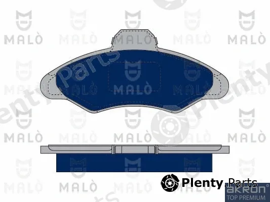 Akron-Malò 1050006 — Brake Pad Set, disc brake