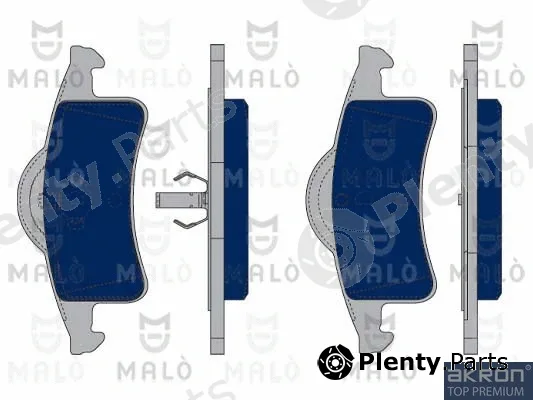 Akron-Malò 1050004 — Brake Pad Set, disc brake