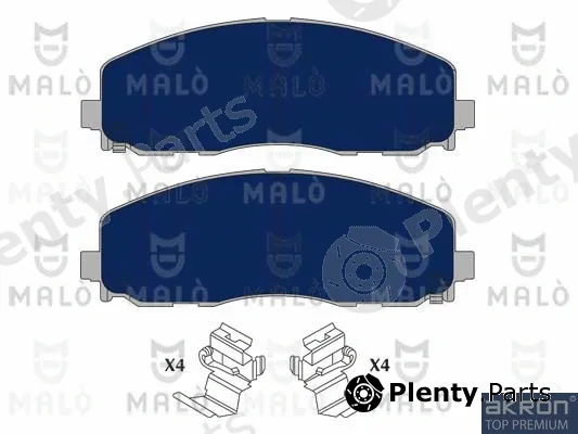 Akron-Malò 1051075 — Brake Pad Set, disc brake