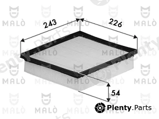 Akron-Malò 1500651 — Air Filter