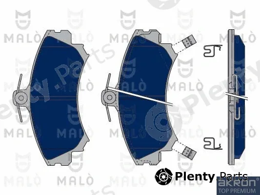 Akron-Malò 1050035 — Brake Pad Set, disc brake
