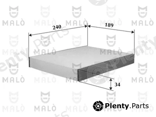 Akron-Malò 1530691 — Filter, cabin air