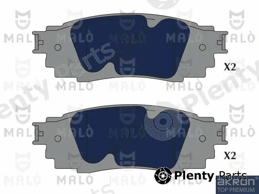 Akron-Malò 1051190 — Brake Pad Set, disc brake