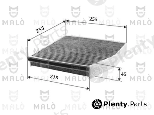Akron-Malò 1532242 — Filter, cabin air