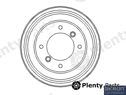Akron-Malò 1120002 — Brake Drum