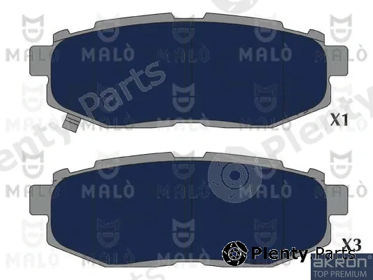 Akron-Malò 1051298 — Brake Pad Set, disc brake