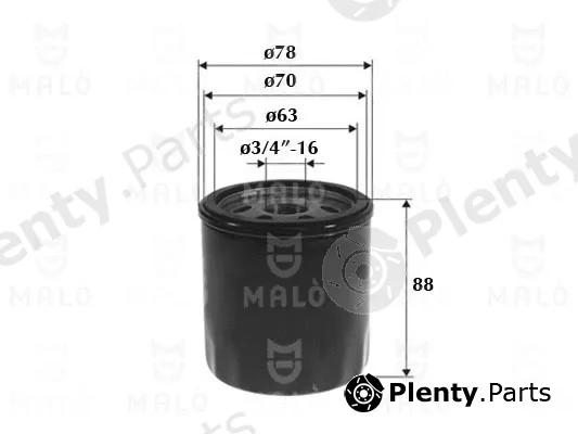 Akron-Malò 1510052 — Oil Filter