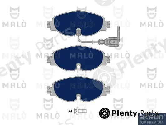 Akron-Malò 1051093 — Brake Pad Set, disc brake