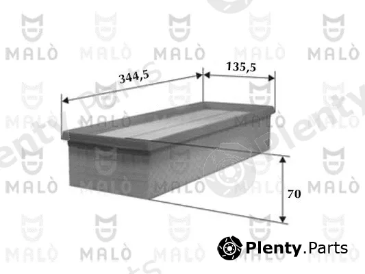 Akron-Malò 1500005 — Air Filter