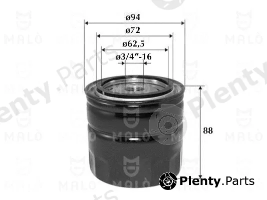 Akron-Malò 1510148 — Oil Filter