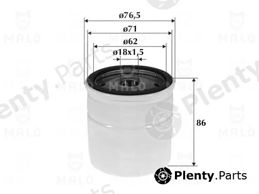 Akron-Malò 1510055 — Oil Filter