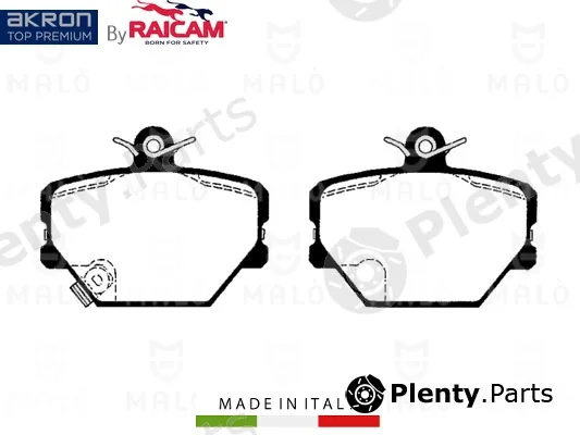 Akron-Malò 28480261 — Brake Pad Set, disc brake