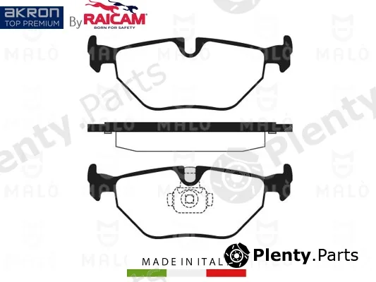 Akron-Malò 28480016 — Brake Pad Set, disc brake