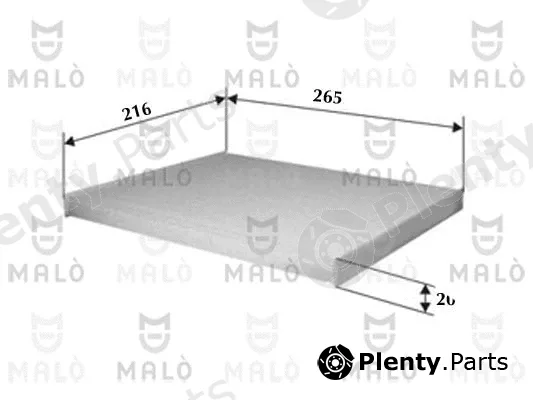 Akron-Malò 1531101 — Filter, cabin air