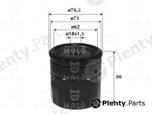 Akron-Malò 1510035 — Oil Filter