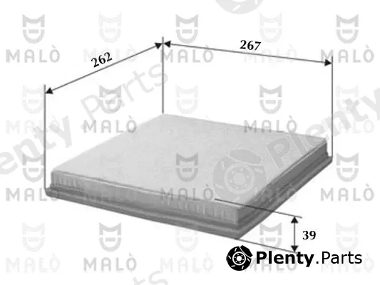 Akron-Malò 1500073 — Air Filter