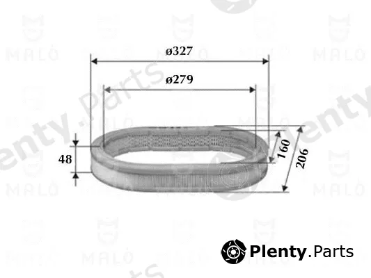 Akron-Malò 1500364 — Air Filter