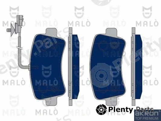 Akron-Malò 1050273 — Brake Pad Set, disc brake