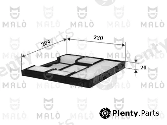 Akron-Malò 1532351 — Filter, cabin air