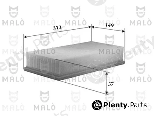 Akron-Malò 1500094 — Air Filter