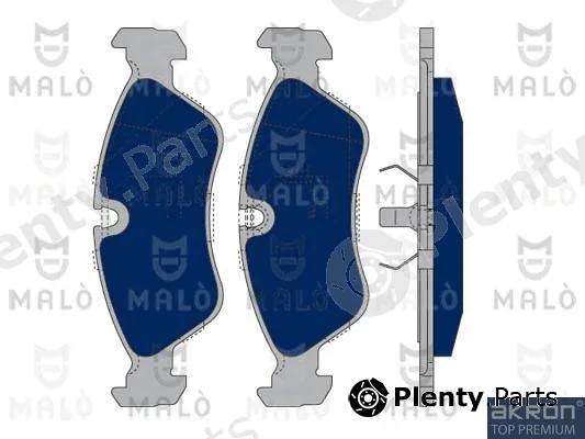Akron-Malò 1050007 — Brake Pad Set, disc brake