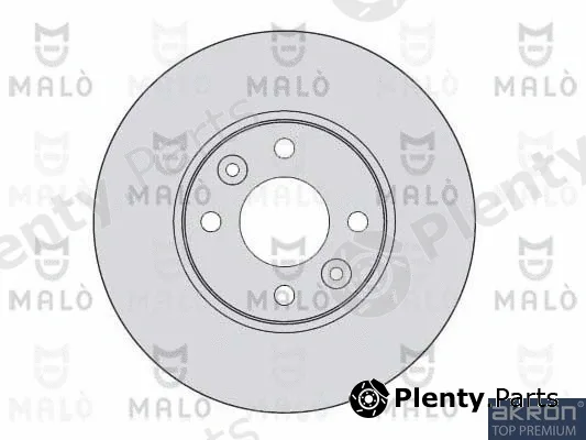 Akron-Malò 1110076 — Brake Disc