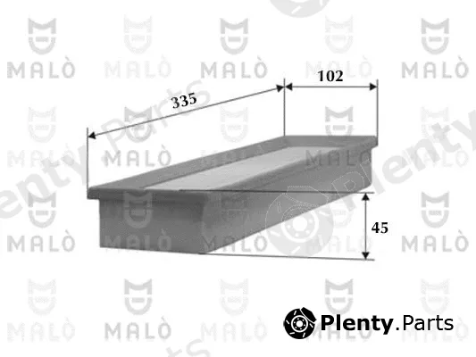 Akron-Malò 1500022 — Air Filter