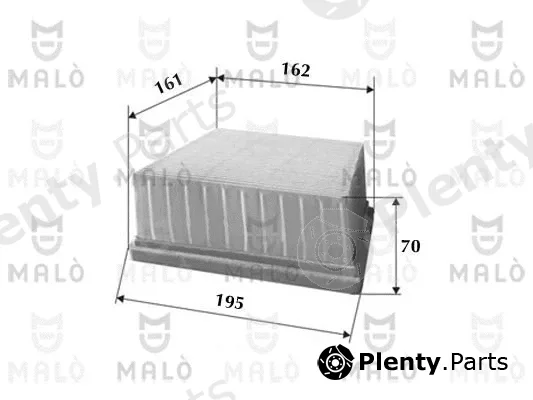 Akron-Malò 1500012 — Air Filter